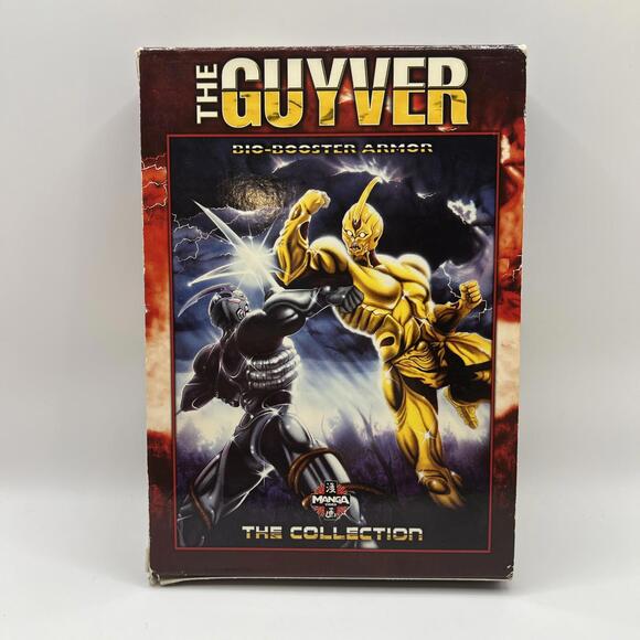 The Guyver The Collection (DVD 2004 2-Disc Set) Manga Video Bio Booster Armor
